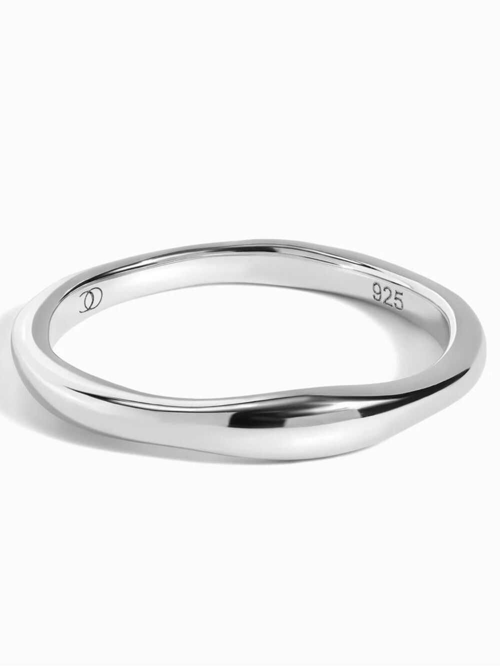 Moon Magic 925 Stackable Ring Band - Lava Sz7
